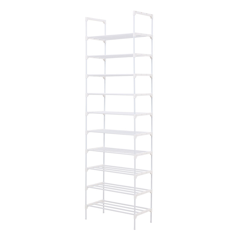 20 Pair Shoe Rack, White