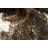 Connon Handmade Cowhide Rectangle 6' x 7' Cowhide Area Rug in Gray/Gold
