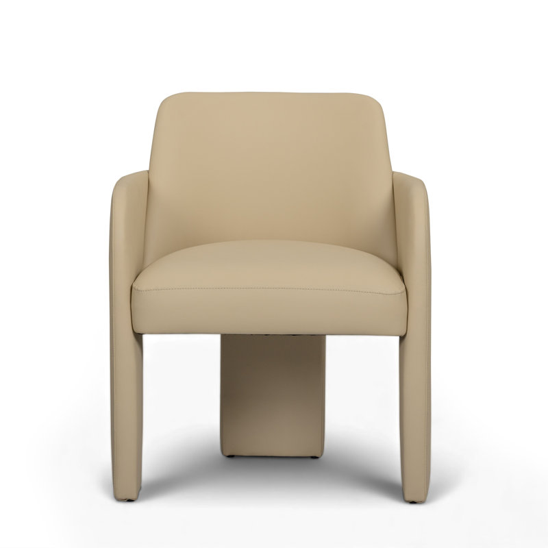 Chaise en cuir Leo