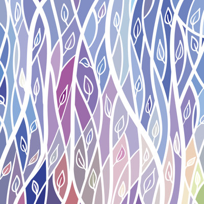 Luanda Leaves Pattern 1 Piece Wrapped Canvas Wall Art