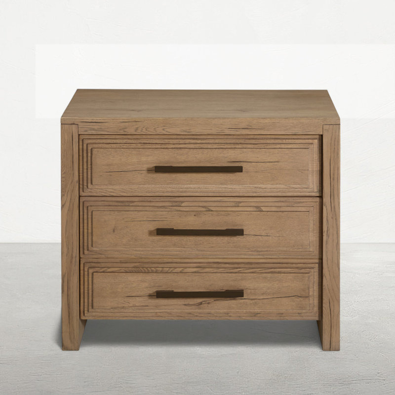 Wren Oak Wood Chest - Dawn