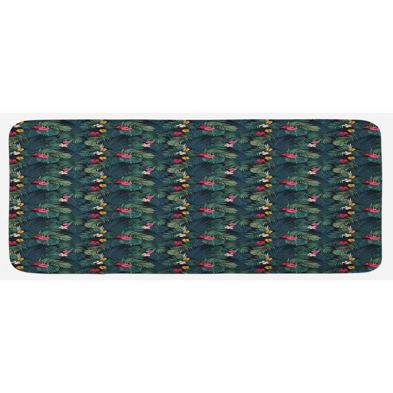 Tapis de cuisine tropical