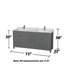 Sheffield 72'' W Double Vanity