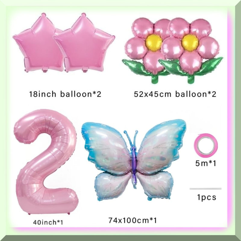 12pcs Iridescent Star, Moon, Lantern Decorations Set