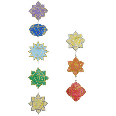 Décoration murale suspendue chakras