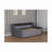 Velvet Upholstered Daybed with Trundle,LED Light ＆ Charging Station