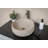 Eden Bath 16'' Natural Stone Circular Bathroom Sink-90861807
