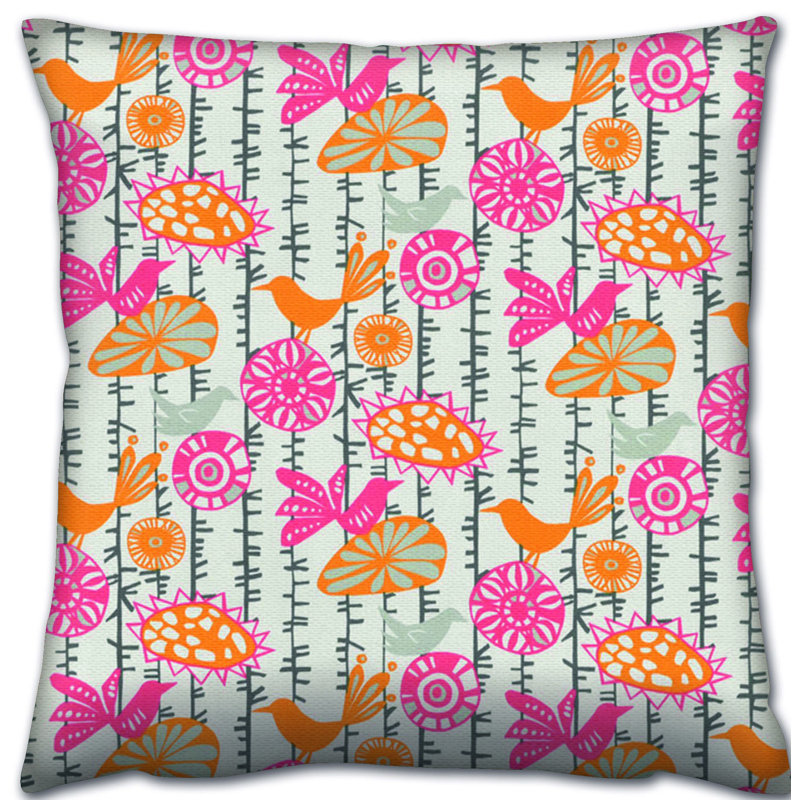 Housse et insert de coussin carré Clian