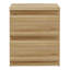 41.8cm W Manufactured Wood Bedside Table