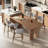 25" Counter Height Upholstered Bar Stool with Metal Frame, Curved Backrest and Footrest-754098734