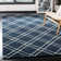 Milroy Hand-Tufted Wool Navy Area Rug