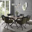 Gundolf Round Metal Base Dining Table-880138334