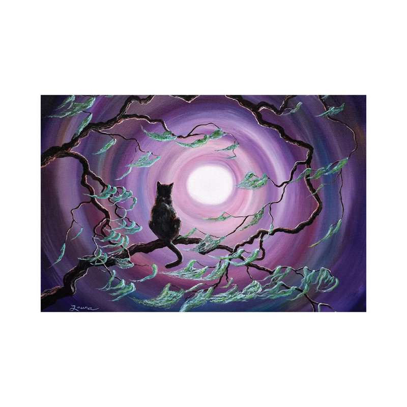 The Wind In My Fur by Laura Iverson - Wrapped Canvas Gallery-Wrapped Canvas Giclée, 20.32 cm H x 30.48 cm W