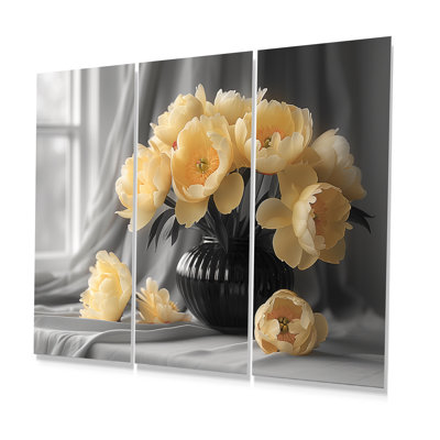 Gillispie - Peonies Wall Decor Set