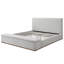 Très grand lit oriental en lin beige avec rangement Boxter-1781093620