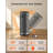 16" Oscillating Tower Space Heater & Fan, 1500W PTC, Remote, ECO, 12H Timer, Black