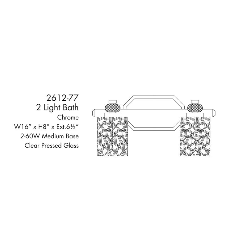 Crystal Kay 2 - Light Vanity Light