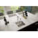 Lustertone 14.5" L x 14.5" W Undermount Kitchen Sink