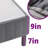 Metal Mattress Foundation with Cover and Legs - Multiple Profiles - Sleep by Wayfair™-61070172-90950727