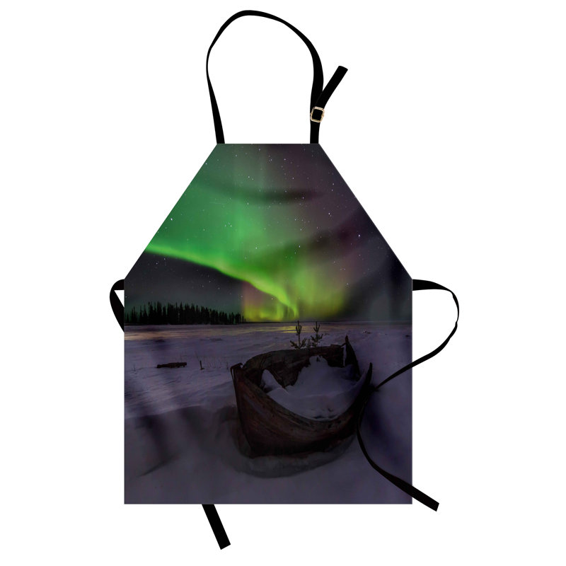 No Pattern Bib Apron