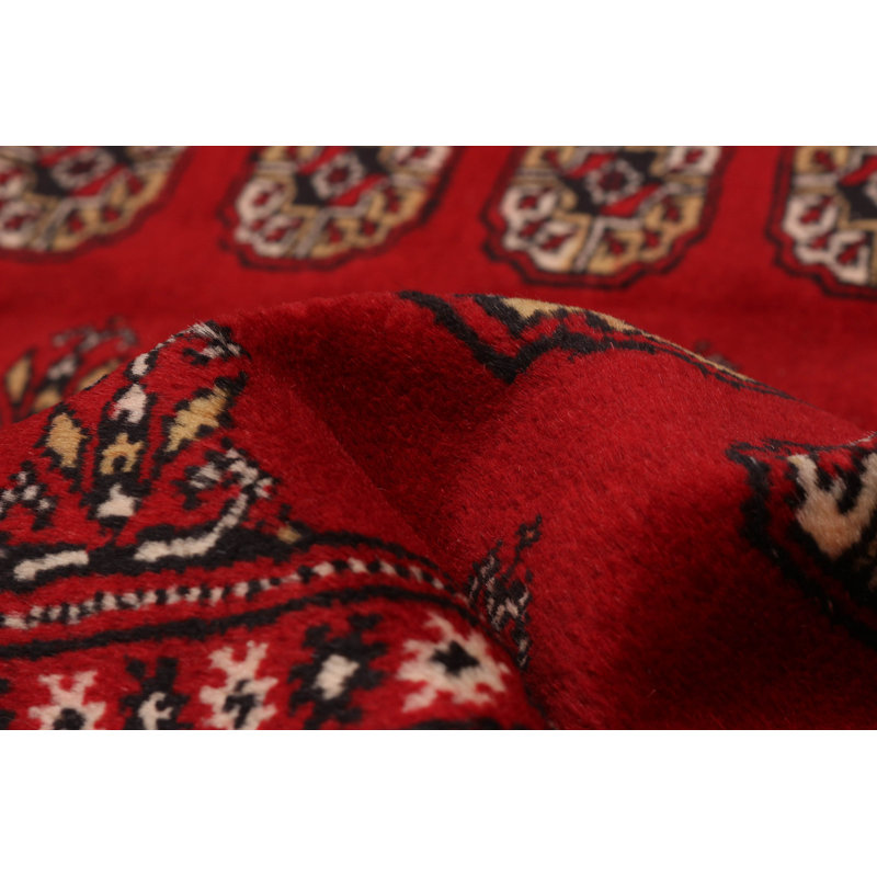 Tapis rouge Finha Peshawar Bokhara 7 pi 0 po x 10 pi 0 po