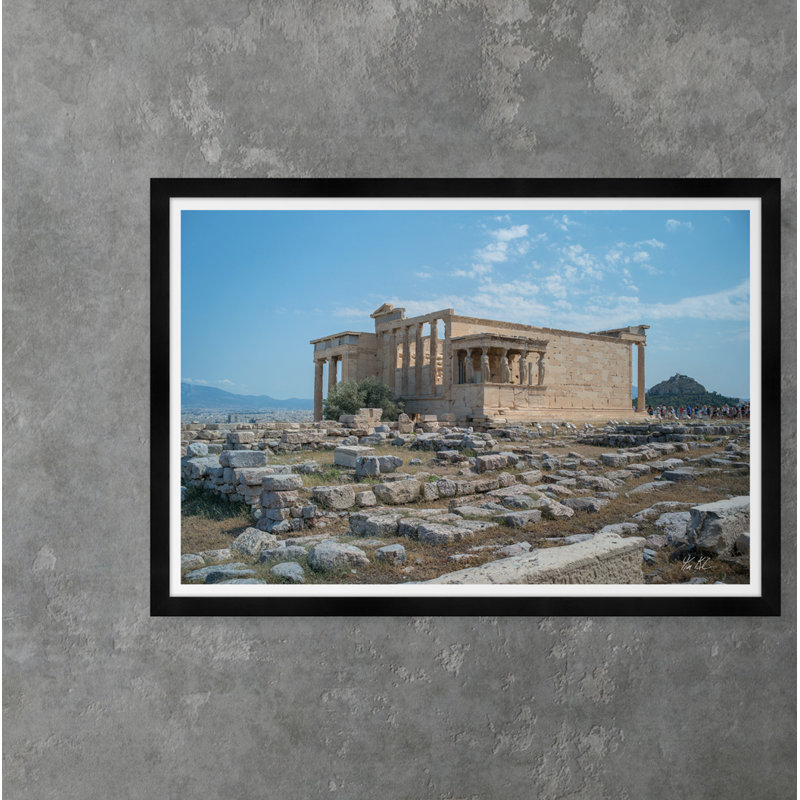 Old Temple Of Athena Polias Print