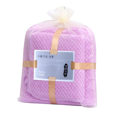 Towel Bath Towel Set With Good Quality And Water Absorption Pineapple Towel Bath Towel Set With Velvet Beach Towel Drying And