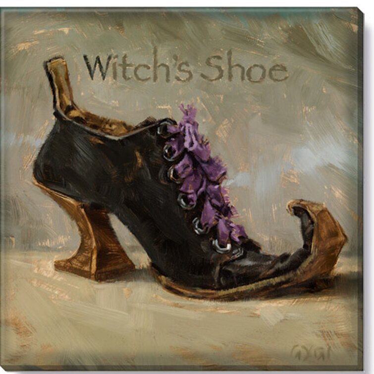 Witch's Shoe Giclee Wall Art