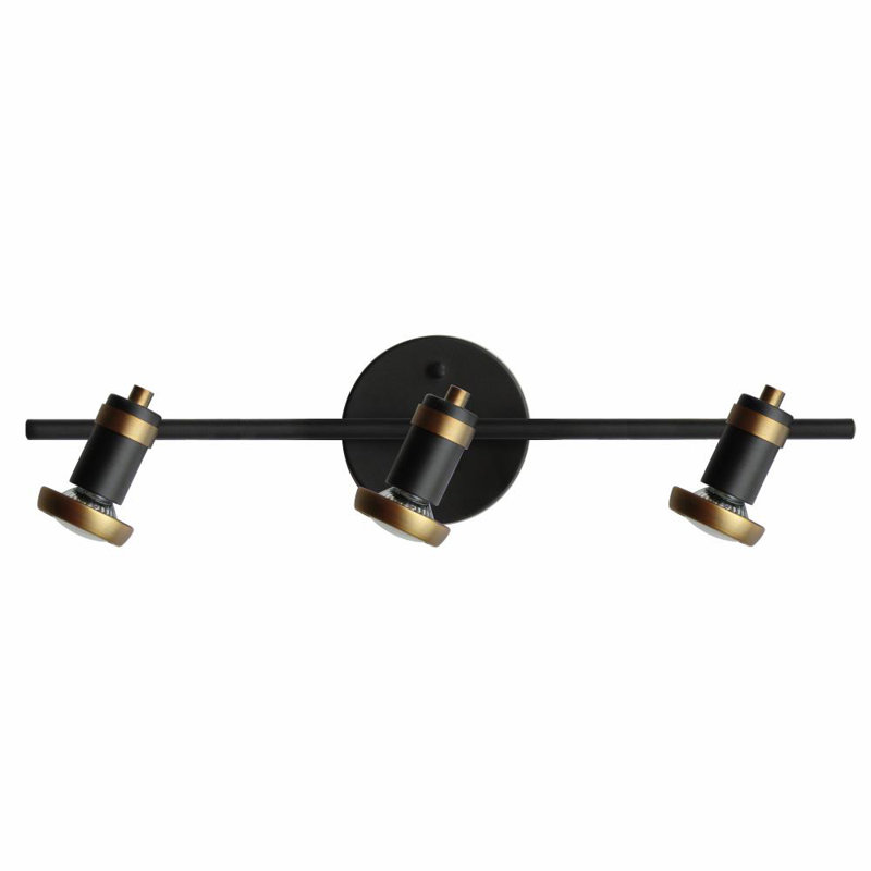 Sheldon Matte Black Cylinder LED Flush Mount Light