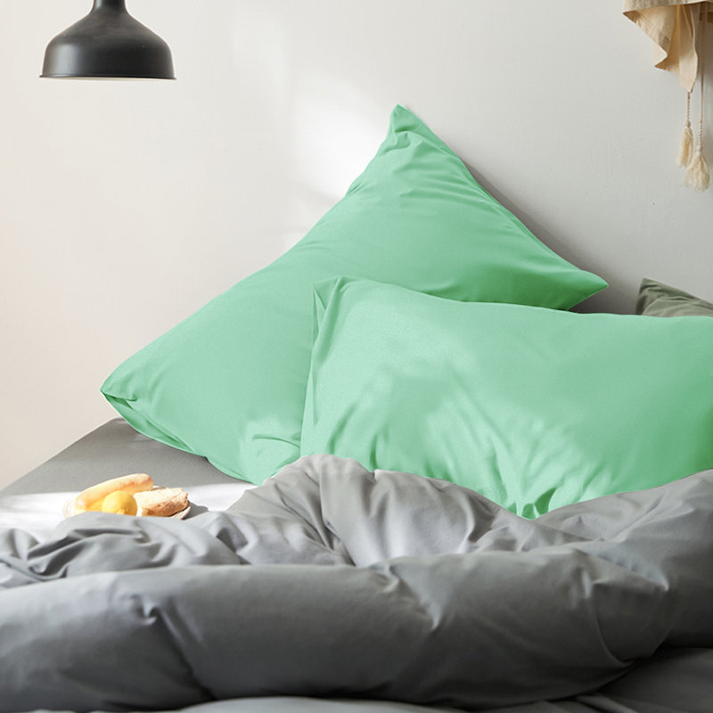 Taies d'oreiller de lit, 1800 grandes taies d'oreiller en microfibre brossée avec fermeture à enveloppe - 20 x 30 pouces - NTBAY