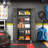 72" H Garage Storage Cabinets with Wheels,Metal Storage Cabinets with Door Pegboard for Garage Home Office Storage,Assembly Required-600035085