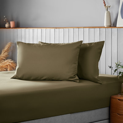 Silentnight Supersoft Plain Microfibre Housewife Pillowcase