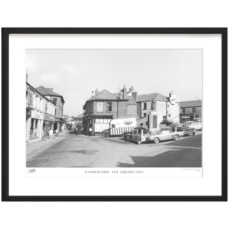 Cinderford, The Square 1964 by Francis Frith - Single Picture Frame Print, 28cm H x 36cm W x 2.3cm D