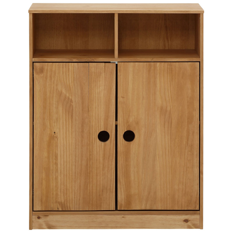 Diepreye 2 -Door 4 -Shelf, Stain Wax
