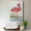 Flamant rose I - reproduction sur toile tendue-1028198894