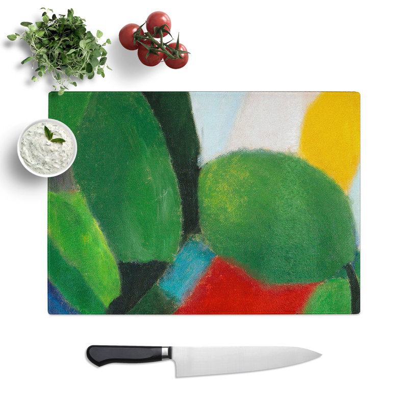 Landscape Variation Vol.2 by Alexej Von Jawlensky Chopping Board, 0.4cm H x 28.5cm W x 39cm L