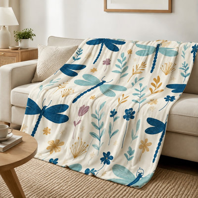 Jeté douillet en flanelle Cozy