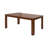 Mid-Century Modern Wood Kitchen Dining Table Brown