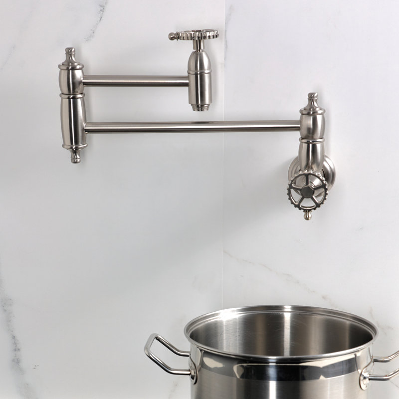 Remplisseur de pot Fuller, Nickel brossé
