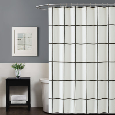 Geometric Shower Curtain