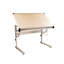 Joliet Rectangle Height Adjustable Flip Top 117.5cm L