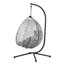 Chaise suspendue avec structure en rotin et coussin amovible-1992657493-1992657492