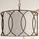 3 - Light Dimmable Drum Chandelier