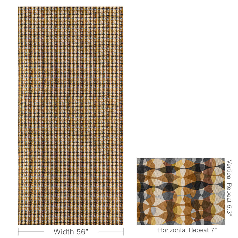 Rhapsody Overtone Print Fabric, Coin