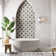 Istanbul Squire Shield With Cross 6 In. X 8-3/8 In. Porcelain Floor And Wall Tile Kit