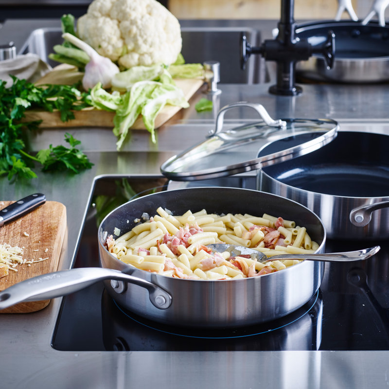 Greenpan Geneva Skillet Covered 24cm / 2.6 Litre