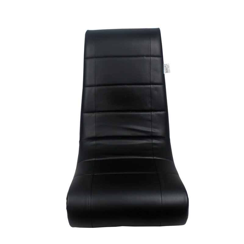 Chaise berçante pour jeux vidéo Loungie Rockme, Noir