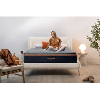 Matelas en mousse 12 "avec mousse zonée Brooklyn Bedding CopperFlex