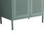 Meuble-lavabo autoportant de 30 po Mint - Bvb05730gn-1. Structure en acier laminé à froid, capacité de charge de 180 livres. , - Vaste espace de rangement avec tablettes réglables. Armoire à double porte.
