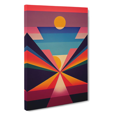 An Epic Abstract Sunset - Wall Art